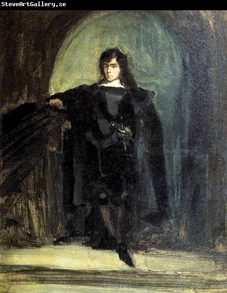 Eugene Delacroix Self-Portrait as Ravenswood